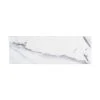 Carrara Inkjet White 4 in. x 12 in. Matte Ceramic Wall Tile (10.33 sq. ft./Case) by Jeffrey Court
