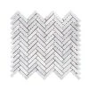 Jet Stream White 10.125 in. x 11.125 in. Herringbone Honed Marble Floor and Wall Mosaic Tile (7.82 sq. ft./Case) by Jeffrey Court 2 Jet Stream White 10.125 in. x 11.125 in. Herringbone Honed Marble Floor and Wall Mosaic Tile (7.82 sq. ft./Case) by Jeffrey Court -Ivy Hill Tile Sales white jeffrey court marble tile 96004 64 1000