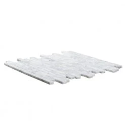 Stargazer White 11.75 in. x 12 in. Interlocking Polished Marble Mosaic Tile (9.79 sq. ft./Case) by Jeffrey Court 9 Stargazer White 11.75 in. x 12 in. Interlocking Polished Marble Mosaic Tile (9.79 sq. ft./Case) by Jeffrey Court -Ivy Hill Tile Sales white jeffrey court marble tile 96041 40 1000