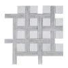 Bedford White 12.375 in. x 12.375 in. Basket Weave Marble Wall and Floor Mosaic Tile (10.63 sq. ft./Case) by Jeffrey Court 1 Bedford White 12.375 in. x 12.375 in. Basket Weave Marble Wall and Floor Mosaic Tile (10.63 sq. ft./Case) by Jeffrey Court -Ivy Hill Tile Sales white jeffrey court marble tile 96793 64 1000