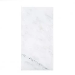 Italian White Carrara 6 in. x 12 in. Honed Marble Wall and Floor Tile (8 sq. ft./Case) by Jeffrey Court