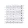 Trinket White 11.625 in. x 12 in. Interlocking Matte Porcelain Wall and Floor Mosaic Tile (14.53 sq. ft./Case) by Jeffrey Court 1 Trinket White 11.625 in. x 12 in. Interlocking Matte Porcelain Wall and Floor Mosaic Tile (14.53 sq. ft./Case) by Jeffrey Court -Ivy Hill Tile Sales white jeffrey court mosaic tile 96607 64 1000