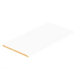 Fresh White 3 in. x 6 in. Glossy Ceramic Single Bullnose Wall Trim Tile by Jeffrey Court -Ivy Hill Tile Sales white jeffrey court tile trim 13008 1d 1000
