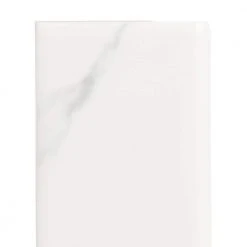 Carrara Inkjet White 2 in. x 6 in. Matte Ceramic Wall Single Bullnose Tile by Jeffrey Court 13 Carrara Inkjet White 2 in. x 6 in. Matte Ceramic Wall Single Bullnose Tile by Jeffrey Court -Ivy Hill Tile Sales white jeffrey court tile trim 96022 4f 1000
