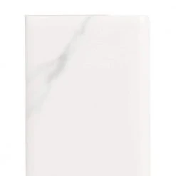Carrara Inkjet White 2 in. x 6 in. Matte Ceramic Wall Single Bullnose Tile by Jeffrey Court 17 Carrara Inkjet White 2 in. x 6 in. Matte Ceramic Wall Single Bullnose Tile by Jeffrey Court -Ivy Hill Tile Sales white jeffrey court tile trim 96022 76 1000