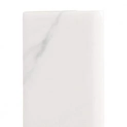 Carrara Inkjet White 2 in. x 6 in. Matte Ceramic Wall Single Bullnose Tile by Jeffrey Court 16 Carrara Inkjet White 2 in. x 6 in. Matte Ceramic Wall Single Bullnose Tile by Jeffrey Court -Ivy Hill Tile Sales white jeffrey court tile trim 96022 fa 1000