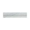 Carrara White 2.5 in. x 11.75 in. Honed Marble Wall Crown Tile by Jeffrey Court -Ivy Hill Tile Sales white jeffrey court tile trim 99063 64 1000