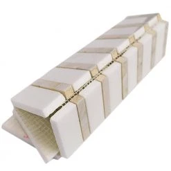 Blazon White Thassos And Mother Of Pearl Herringbone 11 3/4 in. x 11 5/8 in. Polished Glass Mosaic Tile by Ivy Hill Tile 15 Blazon White Thassos And Mother Of Pearl Herringbone 11 3/4 in. x 11 5/8 in. Polished Glass Mosaic Tile by Ivy Hill Tile -Ivy Hill Tile Sales white thassos and mother of pearl ivy hill tile marble tile ext3rd101337 44 1000