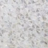 Lokahi White Troika 12.08 in. x 12.08 in. x 2 mm Pearl Shell Mosaic Tile by Ivy Hill Tile